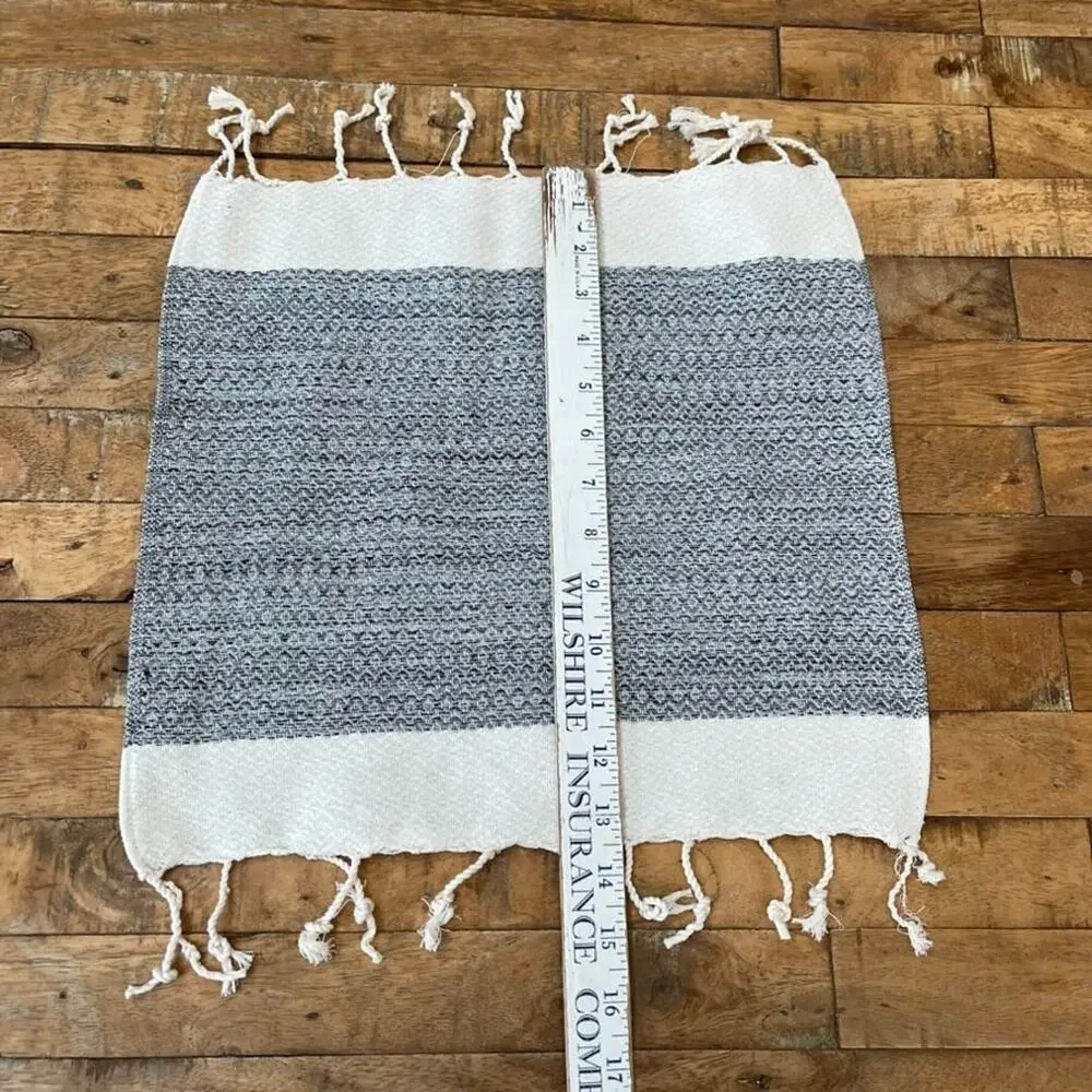 Smyrna Turkish Cotton Tassel Kitchen Dish Towels 13 x 13 6 Pack